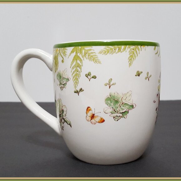 NEW RARE Pottery Barn Beatrix Potter Peter Rabbit Stoneware Mug 21 OZ Stoneware - Picture 3 of 6